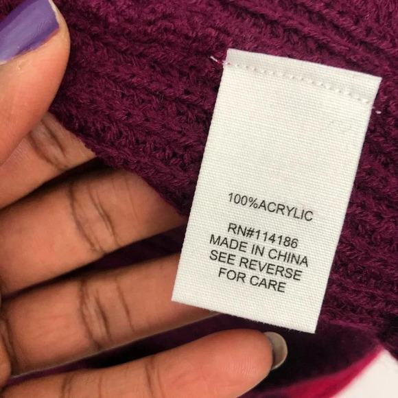 89th & Madison | Oversized Colorblock Knit Sweater - Picture 5 of 5